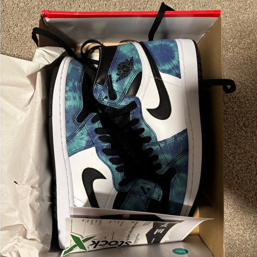 Jordan retro tie dye